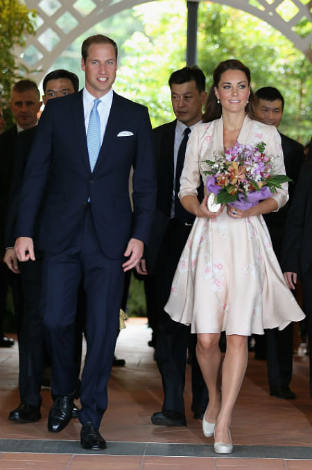 Prince William and Duchess Kate in Singapore